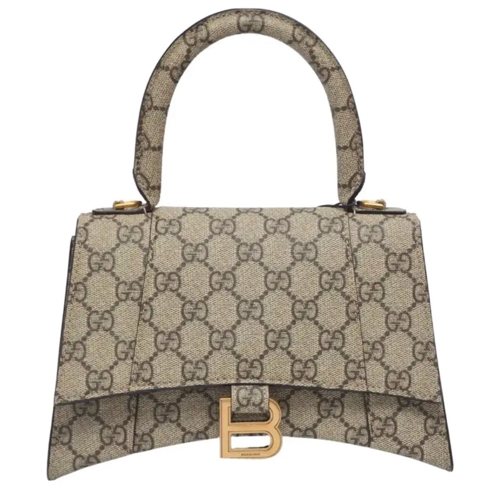 Auth Gucci x Balenciaga The Hacker Project Hourglass Purse Bag Limited Sold Out